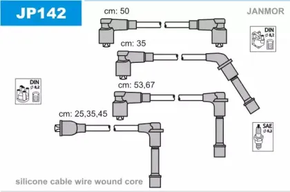 Комплект проводов зажигания JANMOR купить
