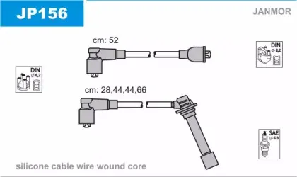Комплект проводов зажигания JANMOR купить