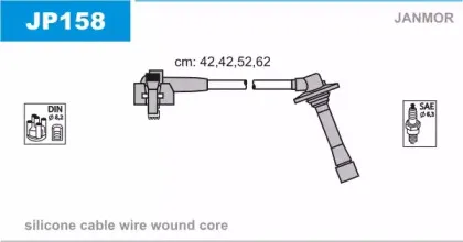 Комплект проводов зажигания JANMOR купить