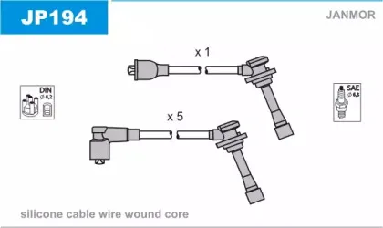 Комплект проводов зажигания JANMOR купить
