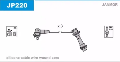Комплект проводов зажигания JANMOR купить