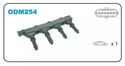 Катушка зажигания JANMOR купить