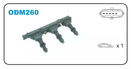 Катушка зажигания JANMOR купить