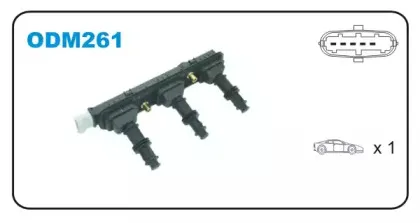 Катушка зажигания JANMOR купить