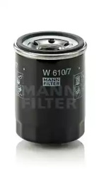  W6107 MANN-FILTER Фільтр мастил 