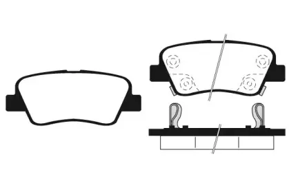 Комплект тормозных колодок, дисковый тормоз RAICAM купить