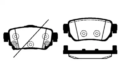 Комплект тормозных колодок, дисковый тормоз RAICAM купить