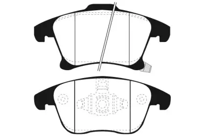 Комплект тормозных колодок, дисковый тормоз RAICAM купить
