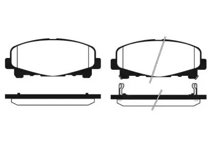 Комплект тормозных колодок, дисковый тормоз RAICAM купить