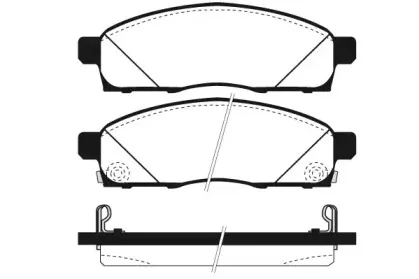 Комплект тормозных колодок, дисковый тормоз RAICAM купить