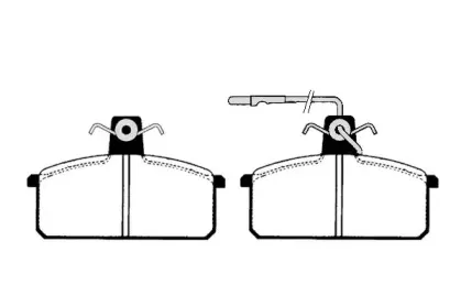 Комплект тормозных колодок, дисковый тормоз RAICAM купить