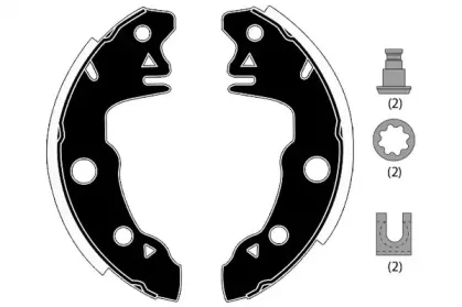 Комплект тормозных колодок RAICAM купить