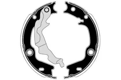 Комплект тормозных колодок, стояночная тормозная система RAICAM купить