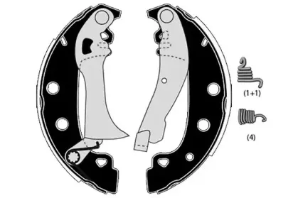 Комплект тормозных колодок RAICAM купить