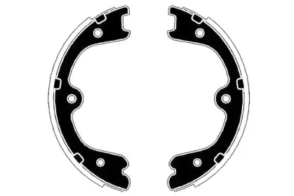 Комплект тормозных колодок, стояночная тормозная система RAICAM купить