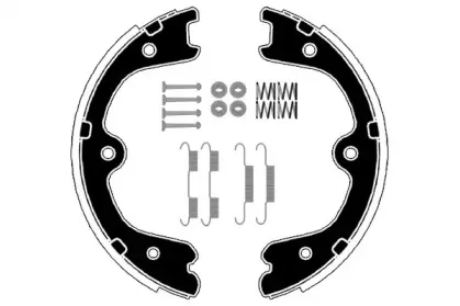 Комплект тормозных колодок, стояночная тормозная система RAICAM купить