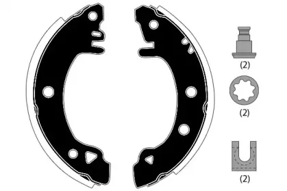 Комплект тормозных колодок RAICAM купить