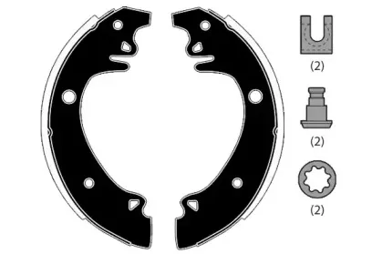 Комплект тормозных колодок RAICAM купить