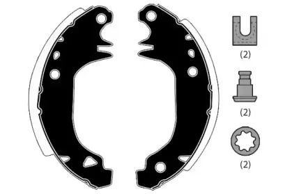 Комплект тормозных колодок RAICAM купить