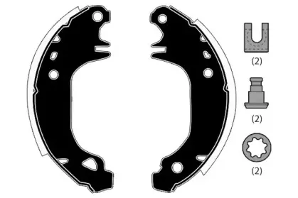Комплект тормозных колодок RAICAM купить