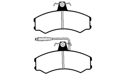 Комплект тормозных колодок, дисковый тормоз RAICAM купить