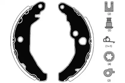 Комплект тормозных колодок RAICAM купить