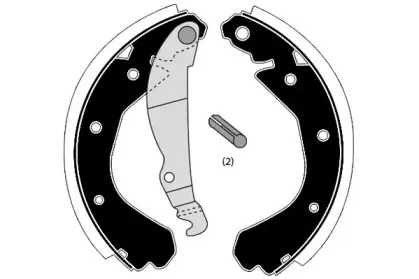 Комплект тормозных колодок RAICAM купить