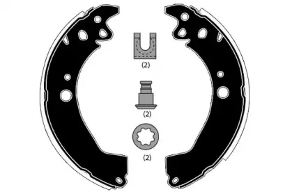Комплект тормозных колодок RAICAM купить