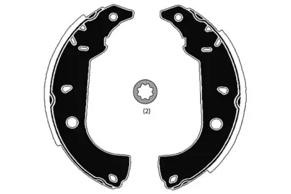 Комплект тормозных колодок RAICAM купить