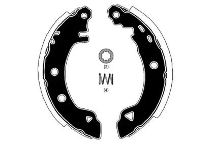 Комплект тормозных колодок RAICAM купить