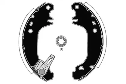 Комплект тормозных колодок RAICAM купить