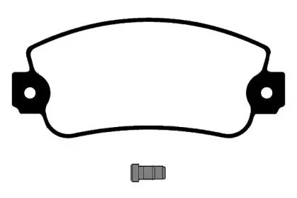 Комплект тормозных колодок, дисковый тормоз RAICAM купить
