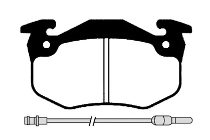 Комплект тормозных колодок, дисковый тормоз RAICAM купить