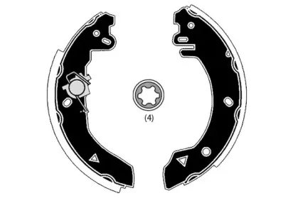 Комплект тормозных колодок RAICAM купить