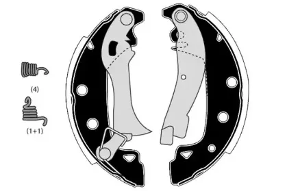 Комплект тормозных колодок RAICAM купить