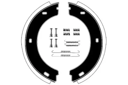 Комплект тормозных колодок, стояночная тормозная система RAICAM купить