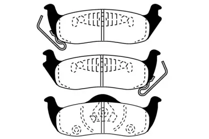 Комплект тормозных колодок, дисковый тормоз RAICAM купить