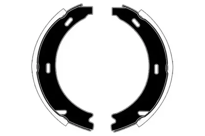 Комплект тормозных колодок, стояночная тормозная система RAICAM купить