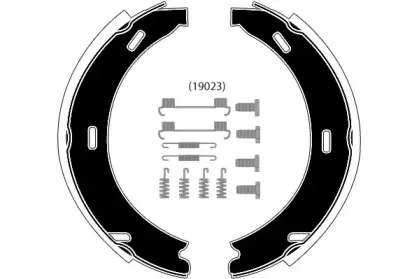 Комплект тормозных колодок, стояночная тормозная система RAICAM купить
