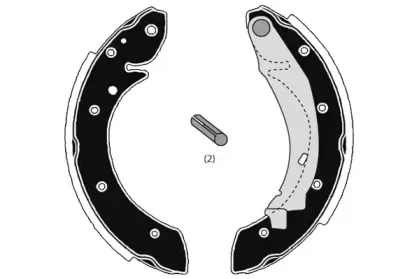 Комплект тормозных колодок RAICAM купить