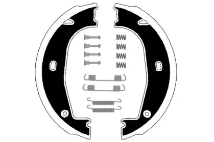 Комплект тормозных колодок, стояночная тормозная система RAICAM купить