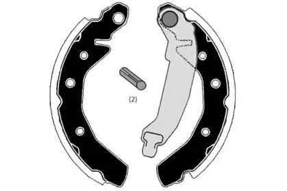 Комплект тормозных колодок RAICAM купить