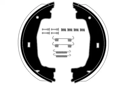 Комплект тормозных колодок, стояночная тормозная система RAICAM купить