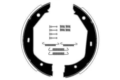 Комплект тормозных колодок, стояночная тормозная система RAICAM купить