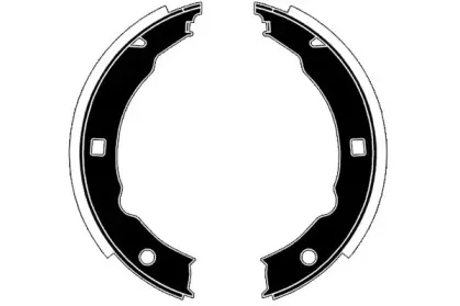 Комплект тормозных колодок, стояночная тормозная система RAICAM купить