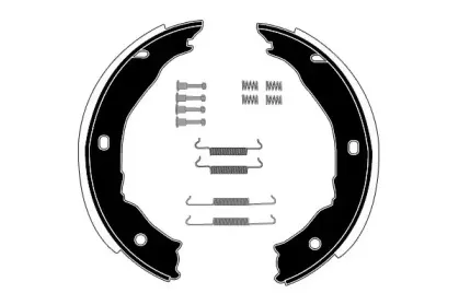 Комплект тормозных колодок, стояночная тормозная система RAICAM купить