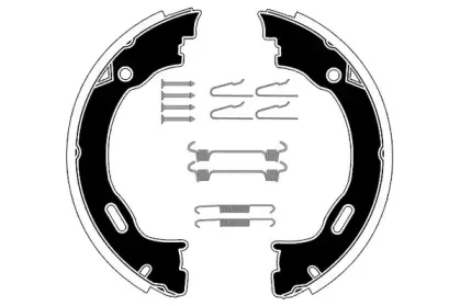 Комплект тормозных колодок, стояночная тормозная система RAICAM купить
