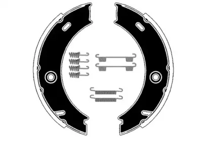 Комплект тормозных колодок, стояночная тормозная система RAICAM купить