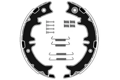 Комплект тормозных колодок, стояночная тормозная система RAICAM купить