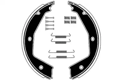 Комплект тормозных колодок, стояночная тормозная система RAICAM купить
